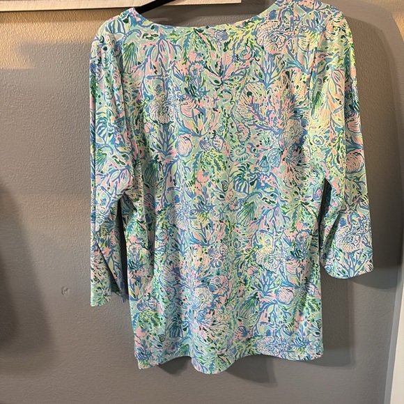 Lilly Pulitzer Upf 50+ Karina Tunic L - Picture 2 of 2